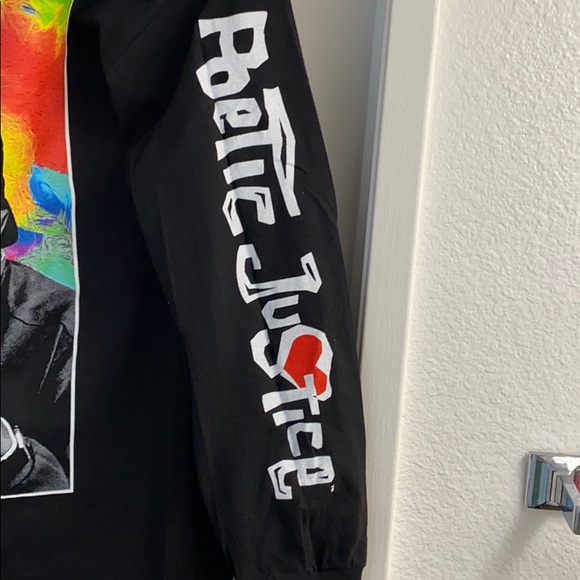 Black Tupac Poetic Justice Tee Medium - Picture 5 of 7